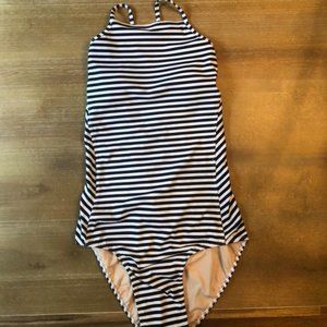 Albion Fit Weekender Striped Swimsuit XS